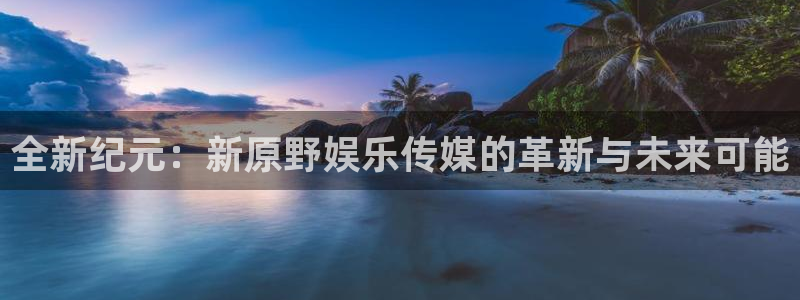 东升国际app入口：全新纪元：新原野娱乐传媒的革新与未来可能