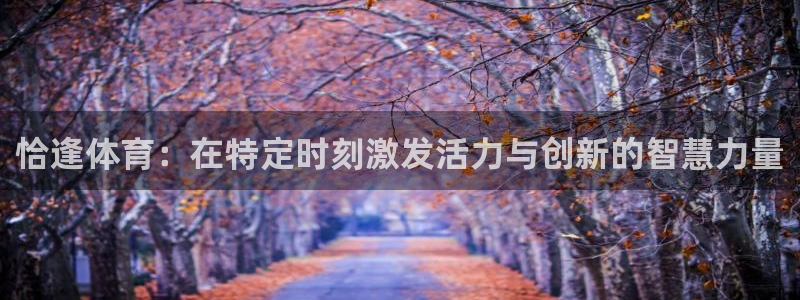 东升国际登录注册入口：恰逢体育：在特定时刻激发活力与创新的智慧力量
