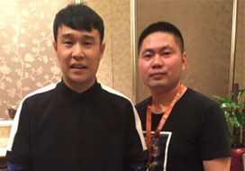 广州东升国际与明星合影